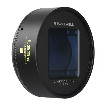 Freewell lente anamórfica 1.33x com encaixe de 17mm