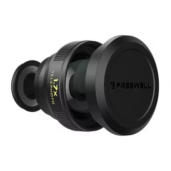 Freewell Teleobjetiva para smartphone 1,7x, suporte de 17 mm