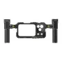 Freewell Genius Rig suporte para telemóvel para iPhone 17 Pro Max - gaiola de liga de alumínio preta com duas pegas
