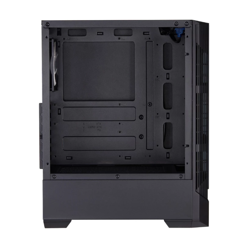 Caixa gaming ATX Mid-Tower FSP CMT260 - vidro temperado, preta