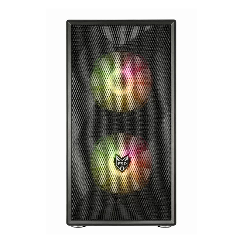 Caixa gaming Micro-ATX FSP CST130A - preta