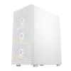 Caixa gaming ATX Mid Tower FSP M220 - branca