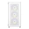 Caixa gaming ATX Mid Tower FSP M220 - branca