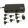 Adaptador universal para ultrabook FSP NB 45W - 19V 2.37A, 8 pontas, preto