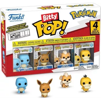 Funko Pop! Games conjunto de figuras Bitty Pop Pokemon Série 4 (FU81135)