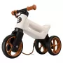 FUNNY WHEELS Rider Super Bicicleta de Equilíbrio, Pearl / Castanho