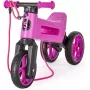 Triciclo de equilíbrio FUNNY WHEELS Rider Super, rosa