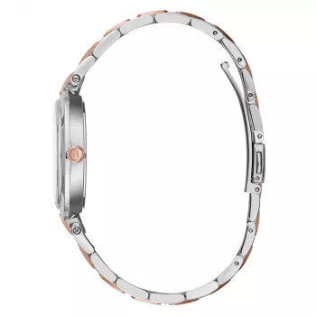 Relógio de quartzo analógico de senhora FURLA Arco Chain WW00002004L5 34mm aço inoxidável prateado