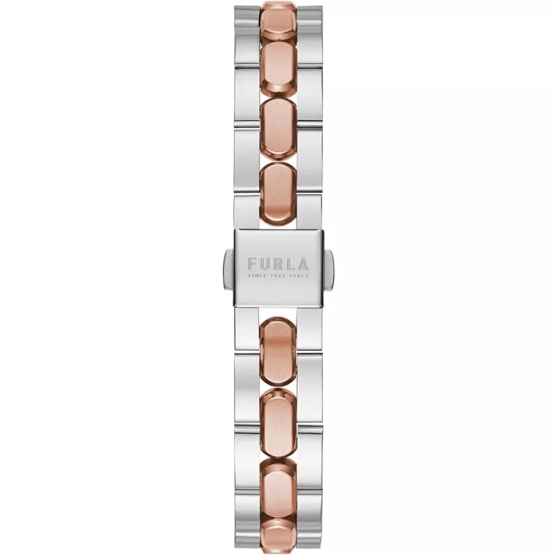 Relógio de quartzo analógico de senhora FURLA Arco Chain WW00002004L5 34mm aço inoxidável prateado