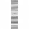 Relógio de quartzo de mulher FURLA Arco Chain WW00003007L1 38mm aço inoxidável prateado