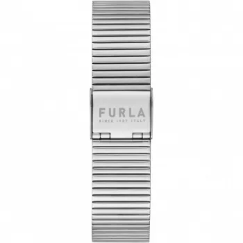 Relógio de quartzo de mulher FURLA Arco Chain WW00003007L1 38mm aço inoxidável prateado