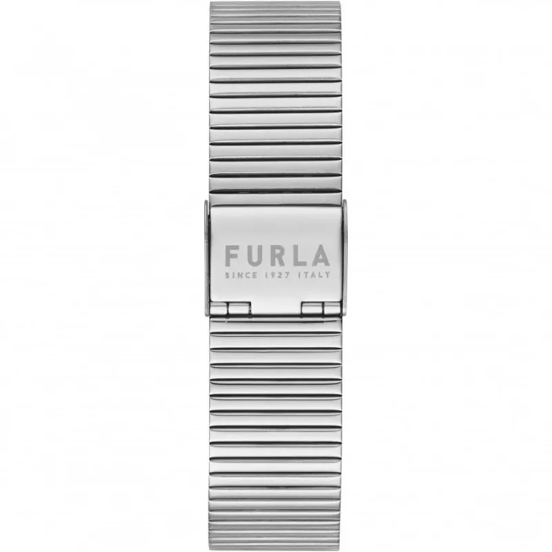 Relógio de quartzo de mulher FURLA Arco Chain WW00003007L1 38mm aço inoxidável prateado