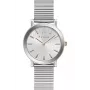 Relógio de quartzo de mulher FURLA Arco Chain WW00003007L1 38mm aço inoxidável prateado
