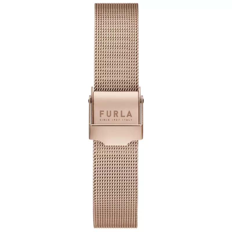 Relógio de quartzo FURLA Arco Chain para mulher WW00013007L3 36mm aço inoxidável prateado