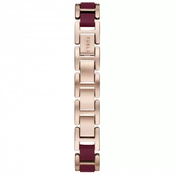 Relógio de mulher FURLA Arco Chain WW00004012L3 36mm ouro rosa aço inoxidável