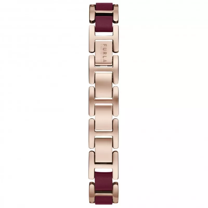 Relógio de mulher FURLA Arco Chain WW00004012L3 36mm ouro rosa aço inoxidável