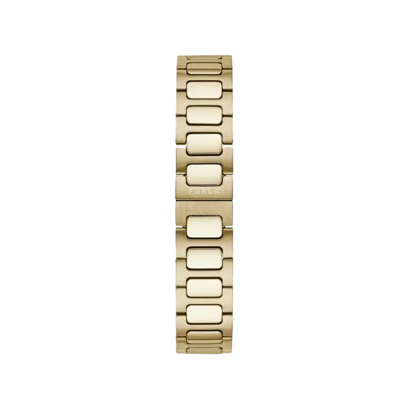 Relógio de mulher FURLA Arco Chain WW00020001L2 30mm em aço inoxidável prateado