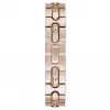 FURLA Arco Mini relógio de senhora de quartzo WW00004008L3 30mm prateada mostrador branco bracelete de pele preta