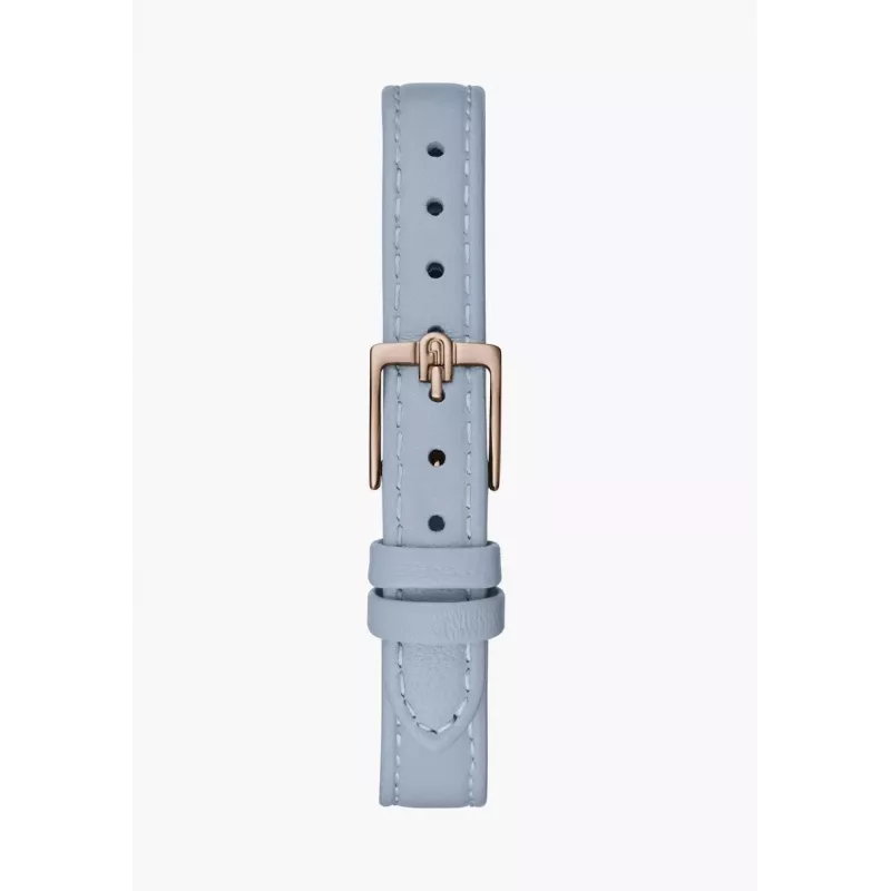 FURLA Giada relógio de senhora analógico de quartzo 32mm mostrador prateado bracelete de pele rosa WW00005005L3