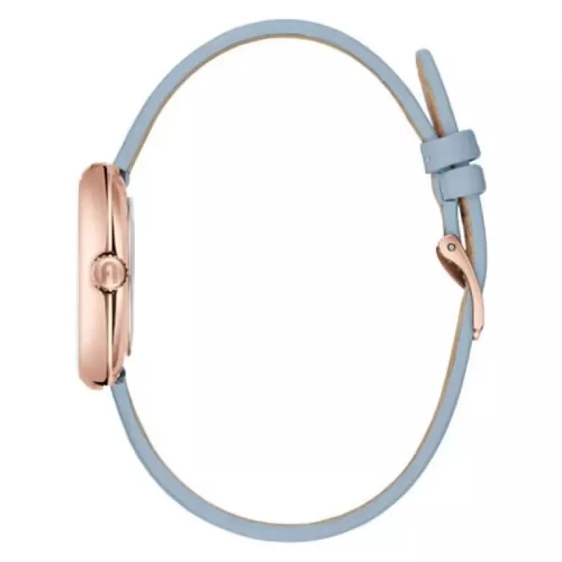 FURLA Giada relógio de senhora analógico de quartzo 32mm mostrador prateado bracelete de pele rosa WW00005005L3