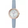 FURLA Giada relógio de senhora analógico de quartzo 32mm mostrador prateado bracelete de pele rosa WW00005005L3