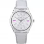 Relógio de quartzo para mulher FURLA Giada 35mm caixa de aço inoxidável bracelete de pele rosa R4251101504