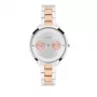 FURLA Giada relógio de quartzo de mulher R4253102507 31mm aço inoxidável mesh prateado