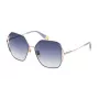 Óculos de sol de mulher FURLA SFU601-580492 Havana castanho acetato 58mm