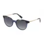 Óculos de sol de gatinho para mulher FURLA SFU602-53AGQX Havana castanho degradê 53mm