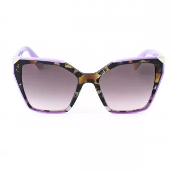 FURLA SFU686V5403KA mulher Havana óculos de sol quadrados 54/18/140 mm