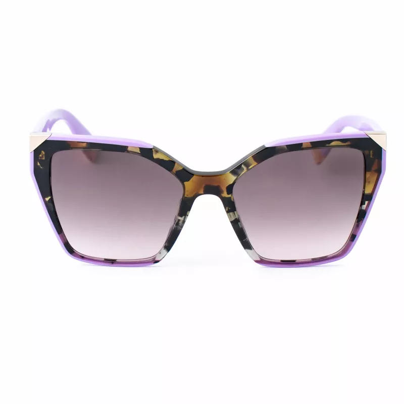 FURLA SFU686V5403KA mulher Havana óculos de sol quadrados 54/18/140 mm