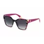 Óculos de sol de mulher Furla SFU686V5405GZ cat eye Havana castanho degradê 54mm