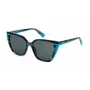 Óculos de sol de mulher FURLA SFU782-5506M8 Cat-Eye Havana castanho degradê 55mm