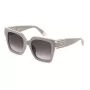 Óculos de sol cat-eye de mulher Furla SFU878, armação castanho Havana, lentes castanhas degradê, 52 mm SFU878-520AEC
