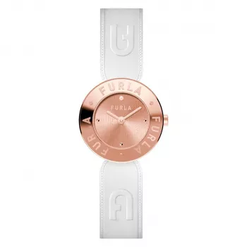 Relógio de pulso de mulher FURLA Arco Chain Quartz WW00004005L3 30mm aço inoxidável