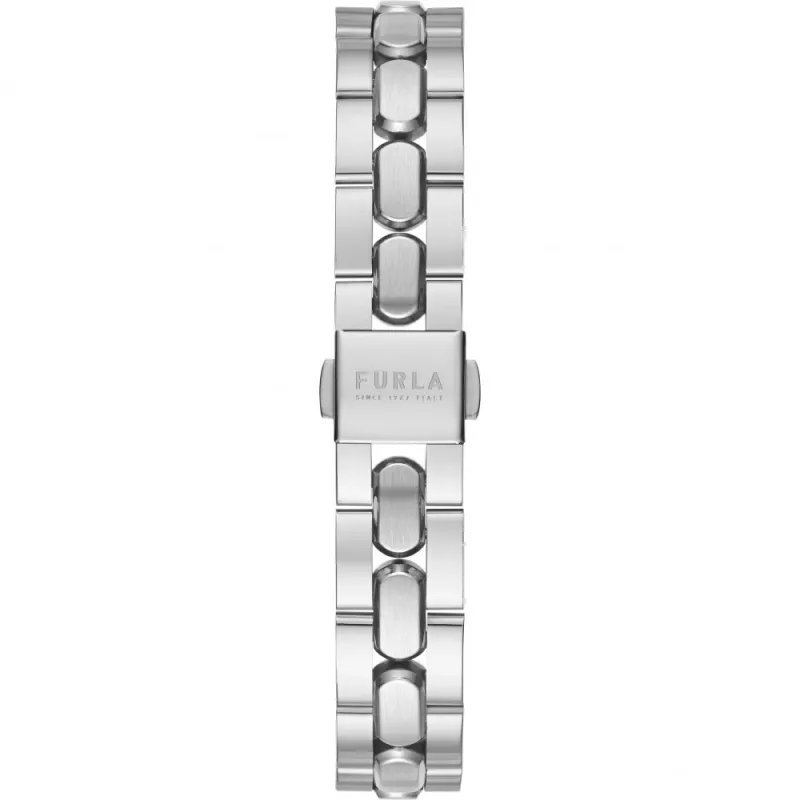 FURLA Relógio de mulher Arco Chain WW00002005L1 34mm aço inoxidável tom prateado