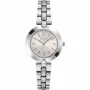 FURLA Relógio de mulher Arco Chain WW00002005L1 34mm aço inoxidável tom prateado