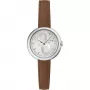 Relógio de pulso de mulher FURLA Arco Chain WW00005001L1 32mm aço inoxidável prateado