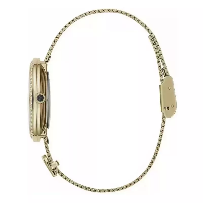 Relógio de pulso FURLA de mulher Arco Chain WW00022001L2 32mm aço inoxidável prateado mostrador sunray