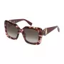 FURLA Óculos de sol de mulher SFU883-530XAP Havana/castanho armação de acetato lentes castanhas degradê 53/20/140 mm