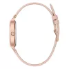 Relógio de mulher FURLA WW00018008L3 38mm aço inoxidável quartzo analógico mostrador prateado bracelete de pele preta