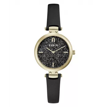 FURLA Relógio para mulher WW00018009L2 38 mm ouro rosa aço inoxidável