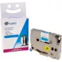 Fita de rotulagem compatível G&G 14956 Brother TZe-531, azul, 12 mm, 8 m, texto preto