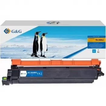 G&G toner compatível com TN248 ciano