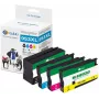 G&G Conjunto de tinteiros compatíveis HP 953XL preto, ciano, magenta, amarelo (pack de 4) alta capacidade