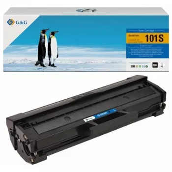 Cartucho de toner compatível G&G para Samsung MLT-D101S/HP SU696A (14181) – preto, 1.500 páginas