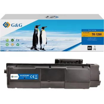 G&G GG-PKTK1260C Toner compatível