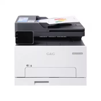 Impressora multifunções laser a cores G&G GM2010CDW 3 em 1, 20 ppm, duplex, Wi-Fi, ecrã tátil