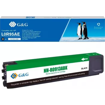 Tinteiro G&G compatível com HP 913A / F6T77AE preto (14399)