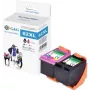 Multipack de tinteiros compatíveis G&G XL para HP 62XL preto + tricolor (20632)